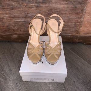 Helen’s Heart Nude Formal Wear/Pageant Shoes
